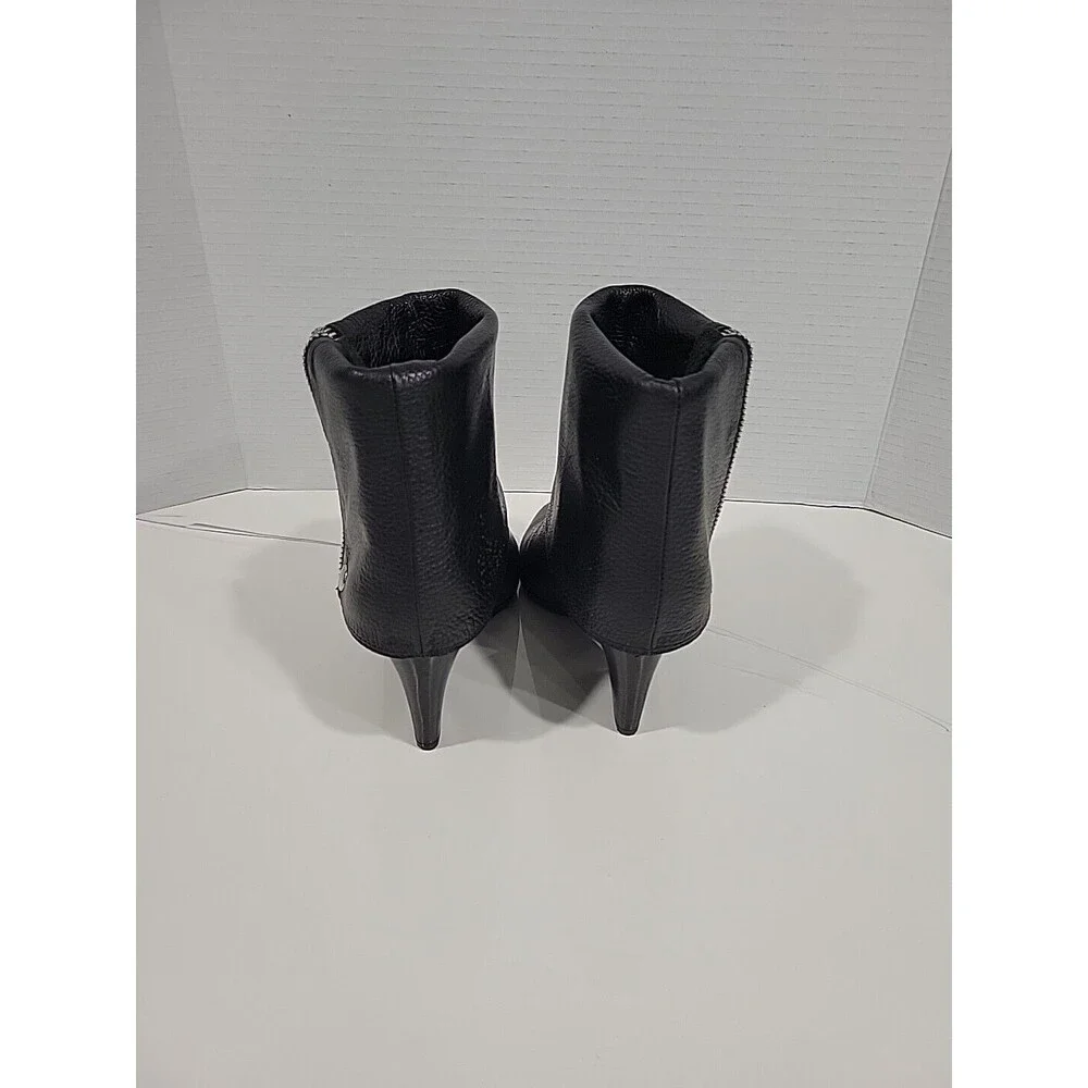 MICHAEL KORS Bassey Black Leather Convertible Boots Size 6M
